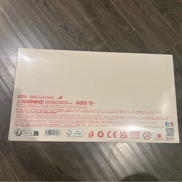 Pop Mart Labubu Coca-Cola The Monsters Vinyl Face Blind Box not opened Brand New - Picture 4 of 16